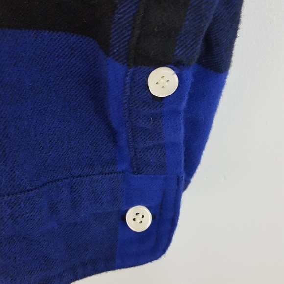 J. Crew Factory Buffalo Plaid Shirt Zipper Jacket - Picture 7 of 8